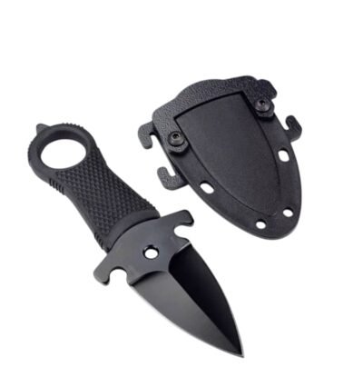 DEGA NECK KNIVE CON  FUNDA  753D