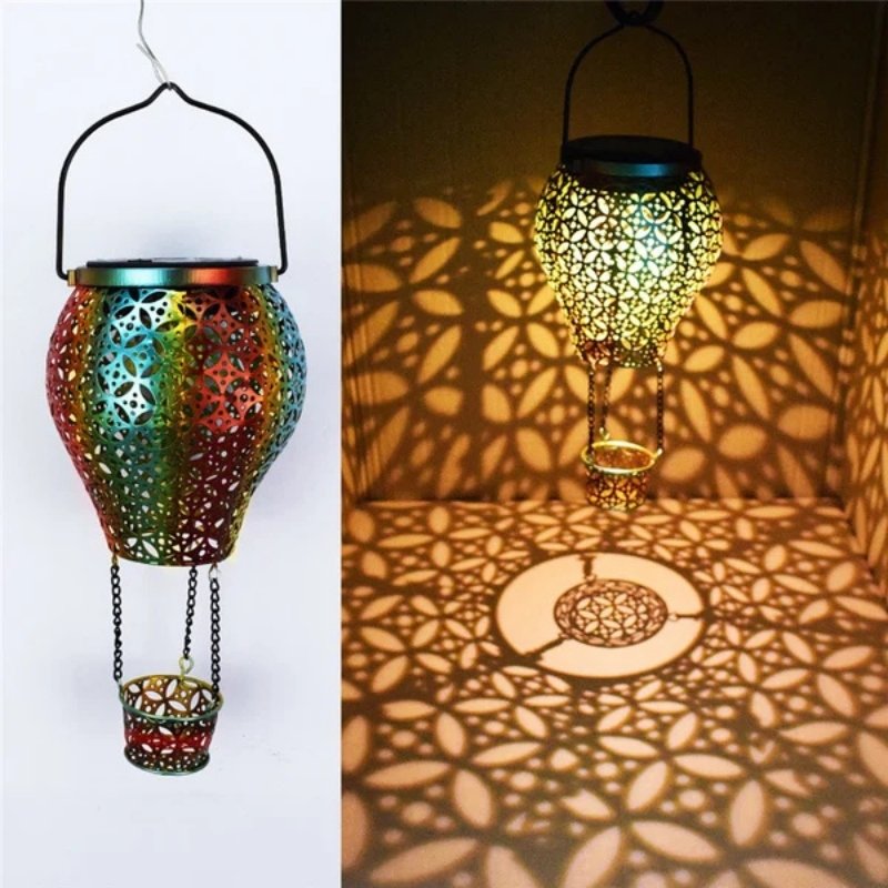 ESTACA LUZ SOLAR DECORATIVA PARA JARDÍN – MODELO “GLOBO DE COLORES” - Imagen 3