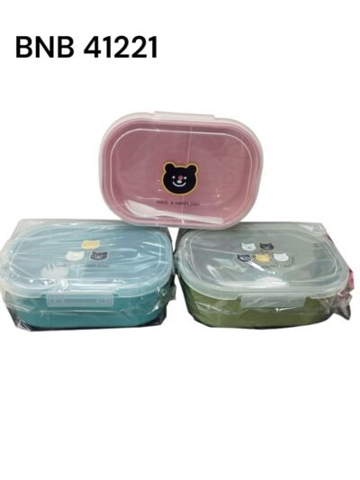 LUNCHERA DE PLASTICO C/CUBIERTO BNB41221