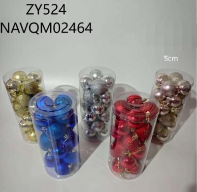 BOLAS NAV. 5CM 24PCS ZY524-50