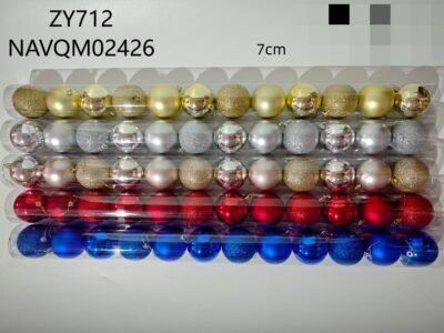 BOLAS NAV. 7CM 12PCS ZY712-49