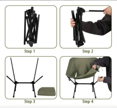 SILLA PLEGABLE DC-7407 - Imagen 4