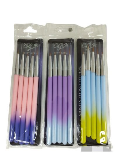 PINCEL LINER 5PCS BY-1728
