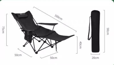 Silla Reclinable Plegable Portátil para Camping Playa DC-8077 - Imagen 2