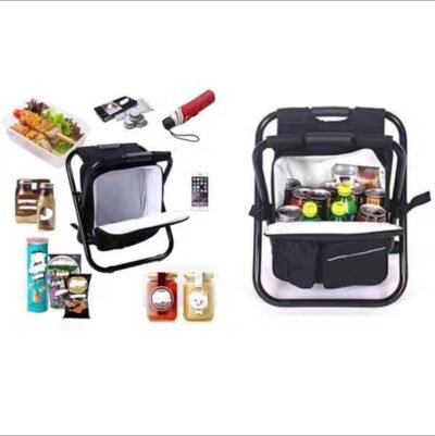 SILLA PLEGANBLE CAMUFLA CON BOLSO 31*35*42CM  HX-02 - Imagen 2