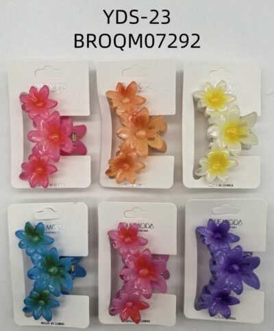 BROCHE DE PELO 7.5CM YDS-23-600